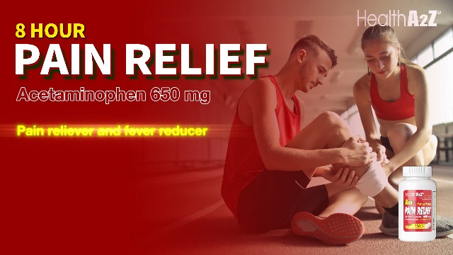 Amazon.com: HealthA2Z® Pain Relief Extended Release, Acetaminophen